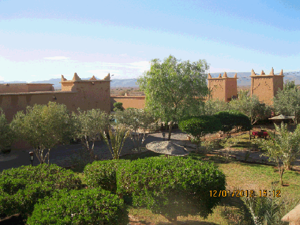 Auberge Ouadjou, Village de Nkob Hotel  province de Zagora Riad  province de Zagora : Images et Photos 